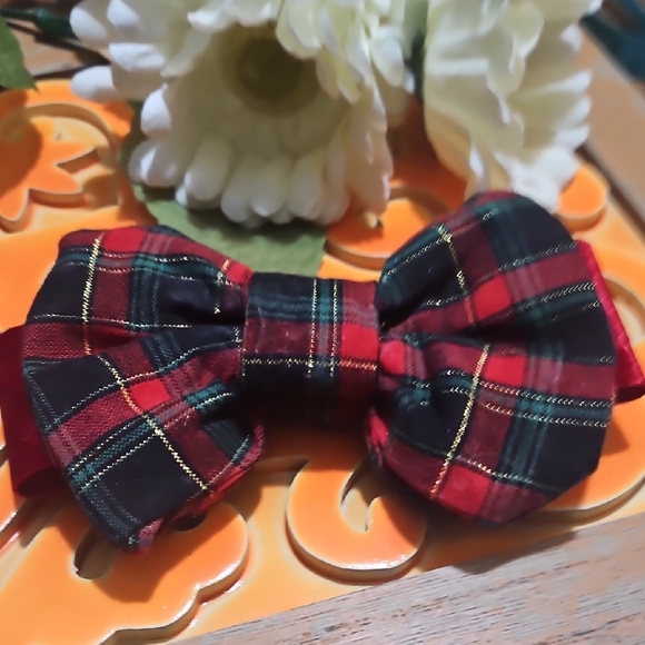 Handmade Bow Tie For Pet Collar NEW - Picture 4 of 7